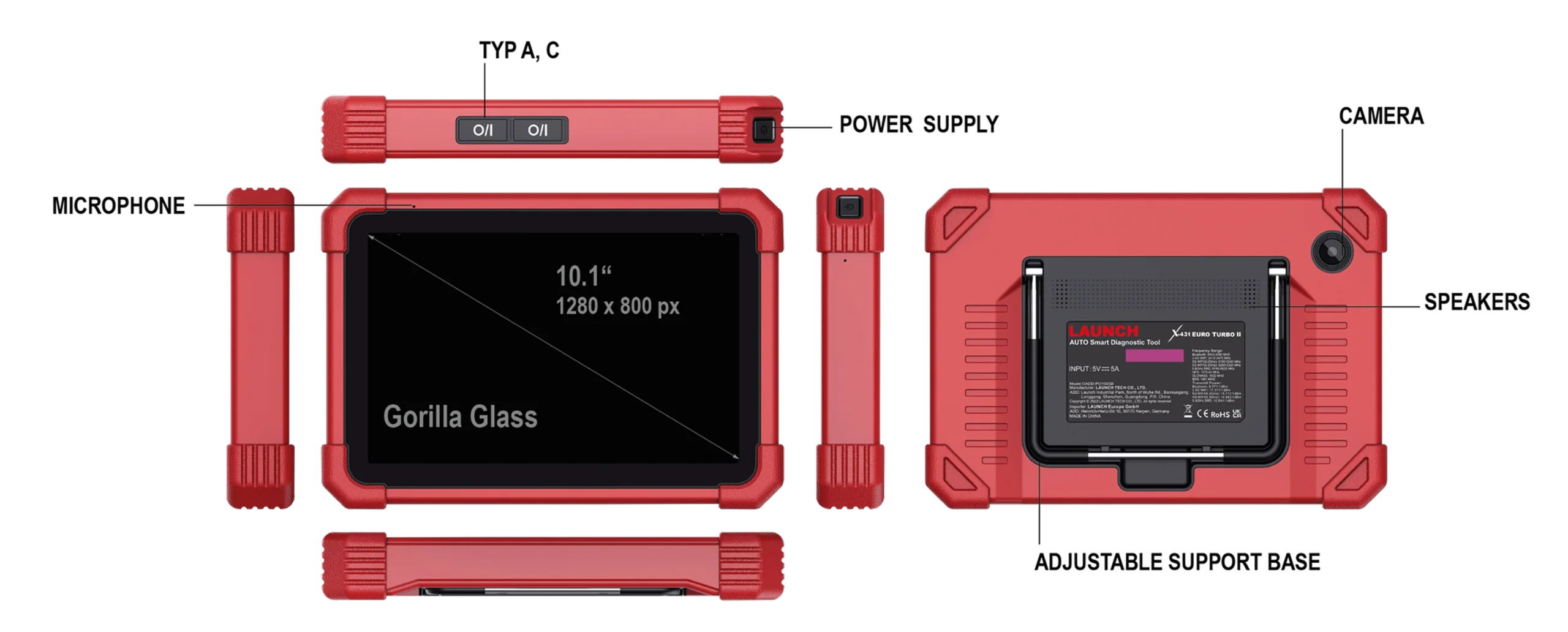 Turbo III - Vehicle Diagnostic Tools | LaunchTech | Launch Tech USA