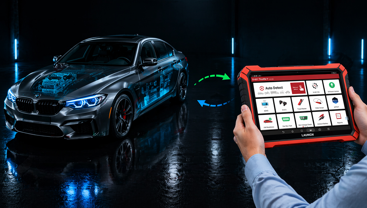 Bi-Directional Control in Professional Scan Tools